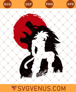 Goku-Great-Ape-Super-Saiyan-SVG,-Dragon-Ball-Z-SVG,-Son-Goku-SVG