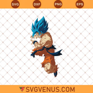 Goku Super Saiyan Blue Svg, Son Goku Svg, Goku Svg, Dragon Ball Z Svg