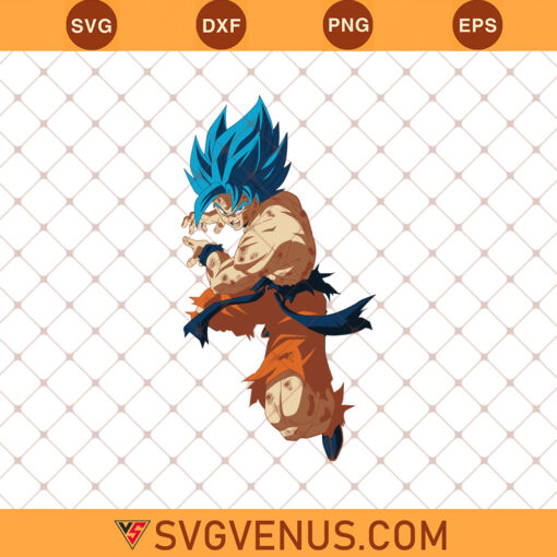 Goku Super Saiyan Blue Svg, Son Goku Svg, Goku Svg, Dragon Ball Z Svg