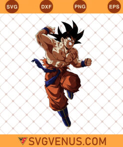 Goku-Super-Saiyan-Svg,-Son-Goku-Svg,-Son-Goku-Layer,-Son-Goku-Clipart,-Son-Goku-Silhouette