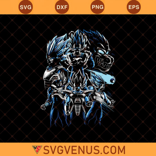 Majin Vegeta Great Ape Dragon Ball Z Svg, Dragon Ball Super Svg, Majin Vegeta Svg