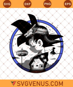 Son Goku Svg, Dragon Ball Z SVG, Goku Layer, Goku Png, Goku Clipart, Goku Silhouette