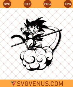 Son-Goku-Svg,-Son-Goku-Layer,-Dragon-Ball-Z-Svg,-Son-Goku-Clipart,-Son-Goku-Silhouette