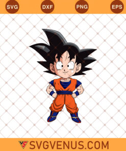 Son-Goku-Svg,-Son-Goku-Layer,-Son-Goku-Clipart,-Son-Goku-Silhouette