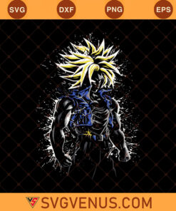 Trunks-Dragon-Ball-SVG,-Dragon-Ball-Z-SVG,-Goku-Super-Saiyan-SVG