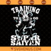 Vegeta Training To Go Super Saiyan Svg, Vegeta Svg, Vegeta Dragon Ball Z Svg
